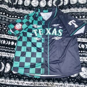 Texas Rangers Demon Slayer Jersey
